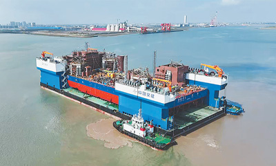 百事3登陆：全球最大江海移动船坞完成出海运输任务